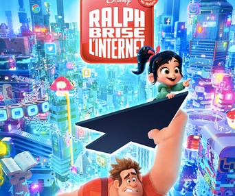 Affiche du film Ralph brise l'Internet : Les mondes de Ralph 2