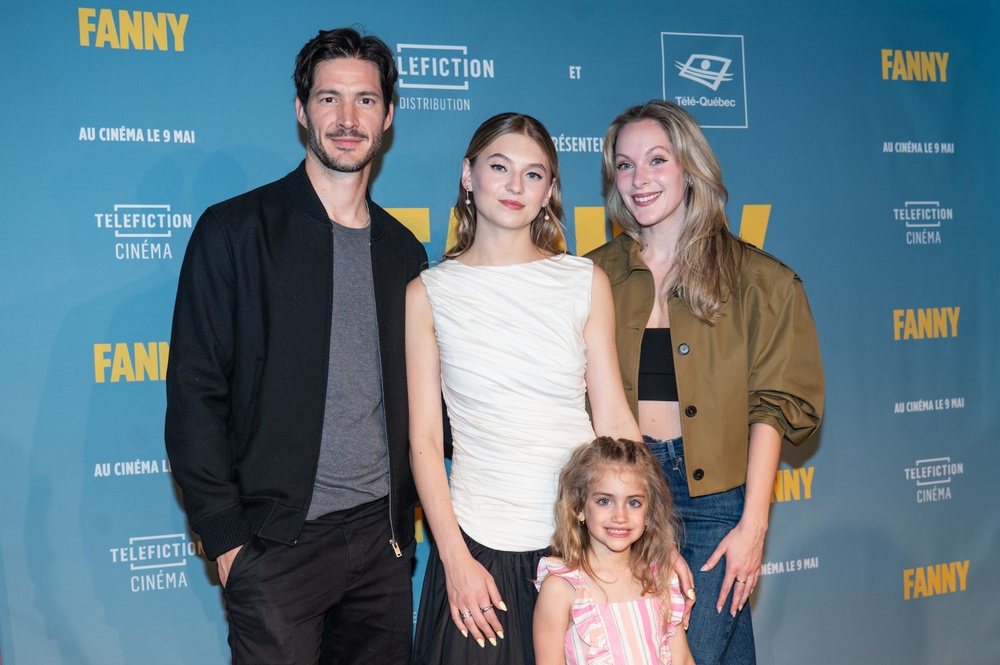 Tapis rouge de la première du film Fanny