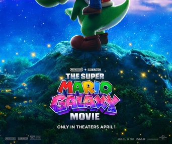 Affiche du film The Super Mario Galaxy Movie