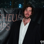 Sur le plateau du film <em>L'arracheuse de temps</em>