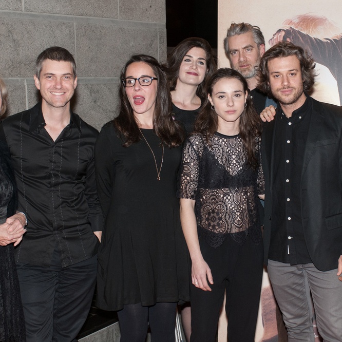 Sur le tapis rouge du film <em>Les êtres chers</em>