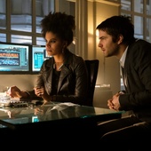 Une scène du film <em>Geostorm</em>