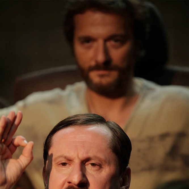 Une scène du film <em>Dead Man Talking</em>