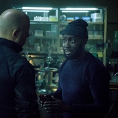 Une scène du film <em>Bloodshot</em>