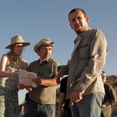 Sur le plateau du film <em>Un plan parfait </em>