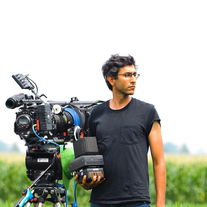 Sur le plateau du film <em>At Any Price</em>