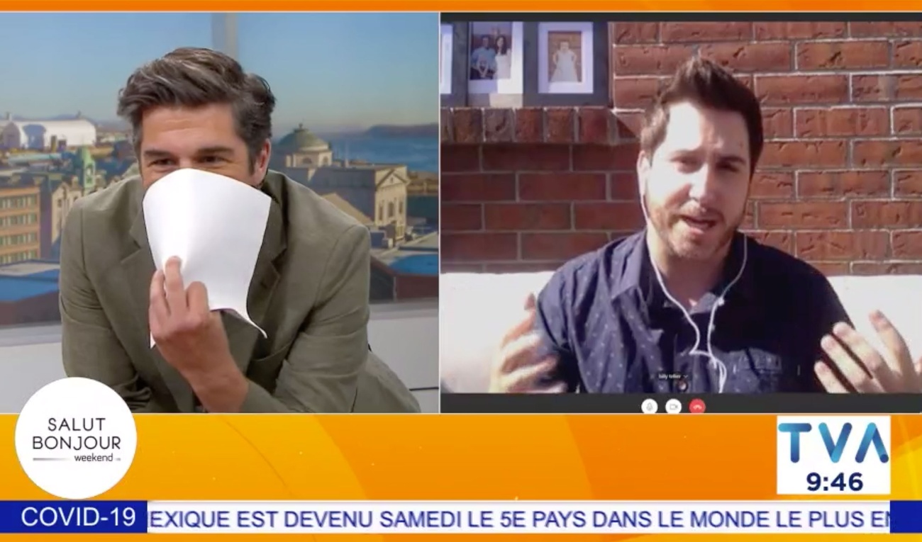 Image de l'article L'animateur de Salut Bonjour Week-end piégé par Billy Tellier