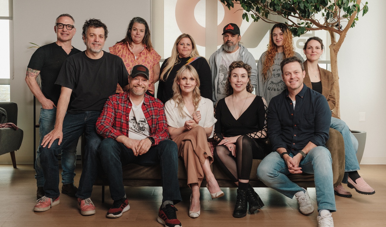 Photo de l'équipe du film à l'annonce de la distribution et du tournage