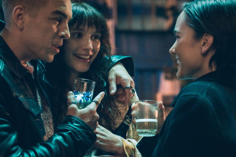Sur la photo : Antoine Pilon, Juliette Gariépy et Amaryllis Tremblay