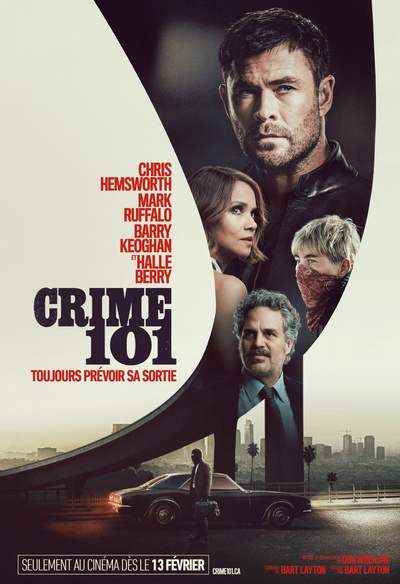 Affiche en français du film Crime 101
