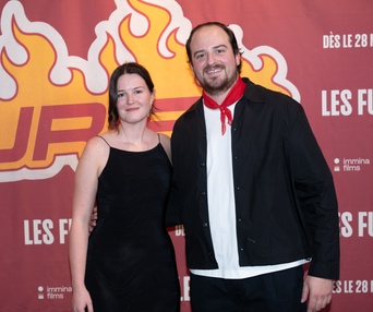 Tapis rouge de la première du film Les Furies