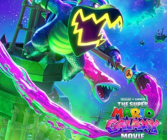 Affiche de caractère du film Super Mario Galaxy le film