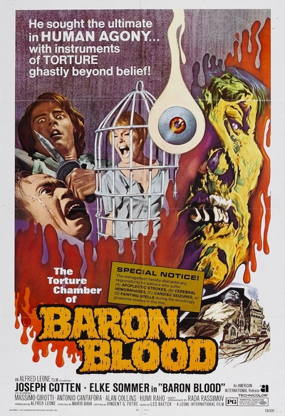 Affiche du film Baron Blood