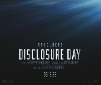 Affiche en anglais du film Disclosure Day