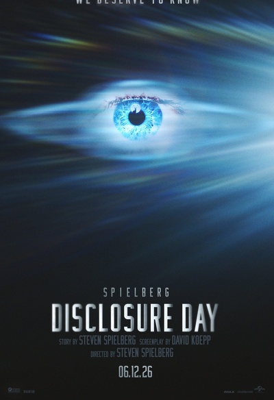 Affiche en anglais du film Disclosure Day