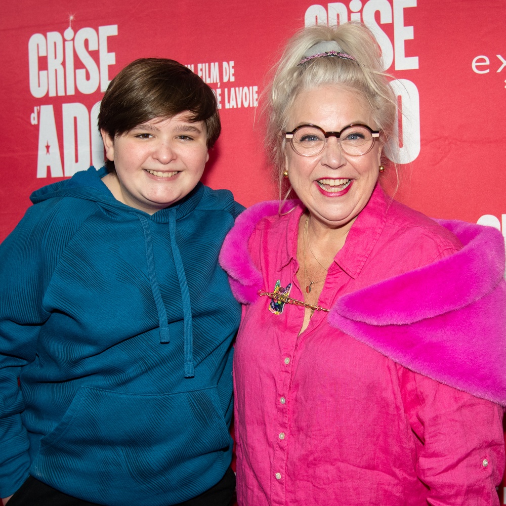 Tapis rouge de la première du film Crise d'ado