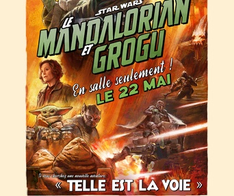 Affiche du film Star Wars : Le Mandalorian et Grogu