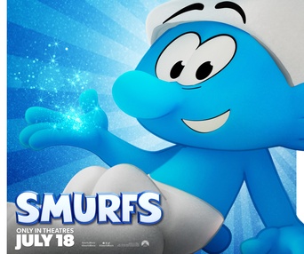Affiche de personnage du film Smurfs