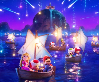 Affiche du film The Super Mario Galaxy Movie