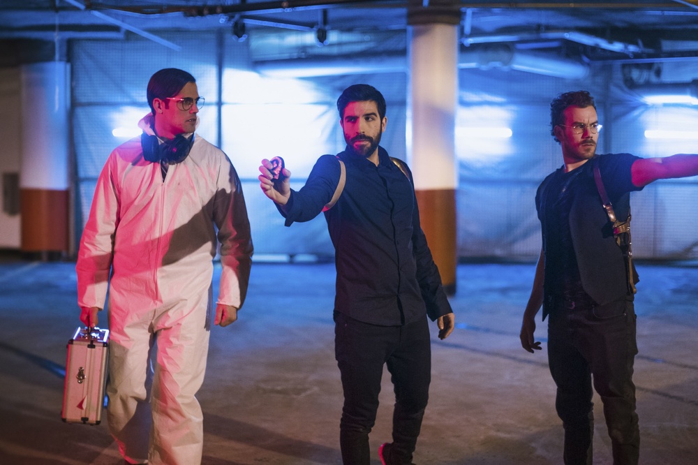Sur la photo : Thomas Beaudoin, Alexandre Bisaillon et Yannick De Martino