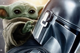 Affiche du film Star Wars: The Mandalorian and Grogu Affiche du film Star Wars: The Mandalorian and Grogu