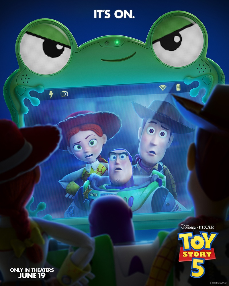 Affiche officielle en anglais du film Toy Story 5