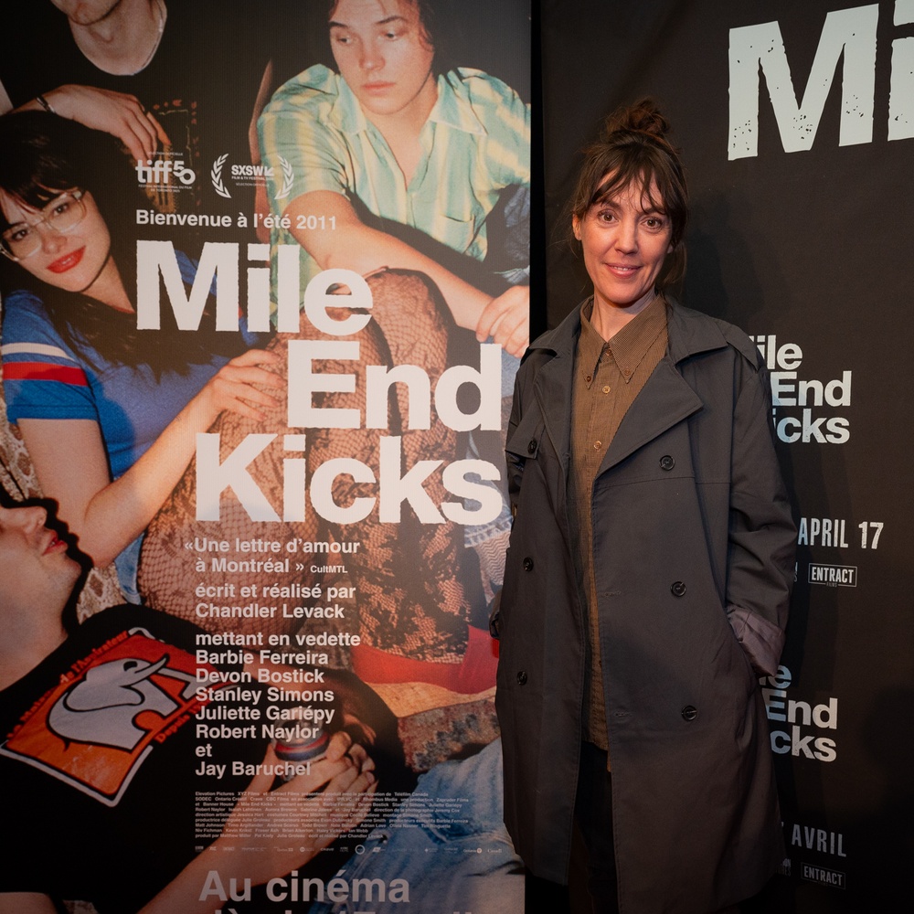Tapis rouge de la première montréalaise du film Mile End Kicks